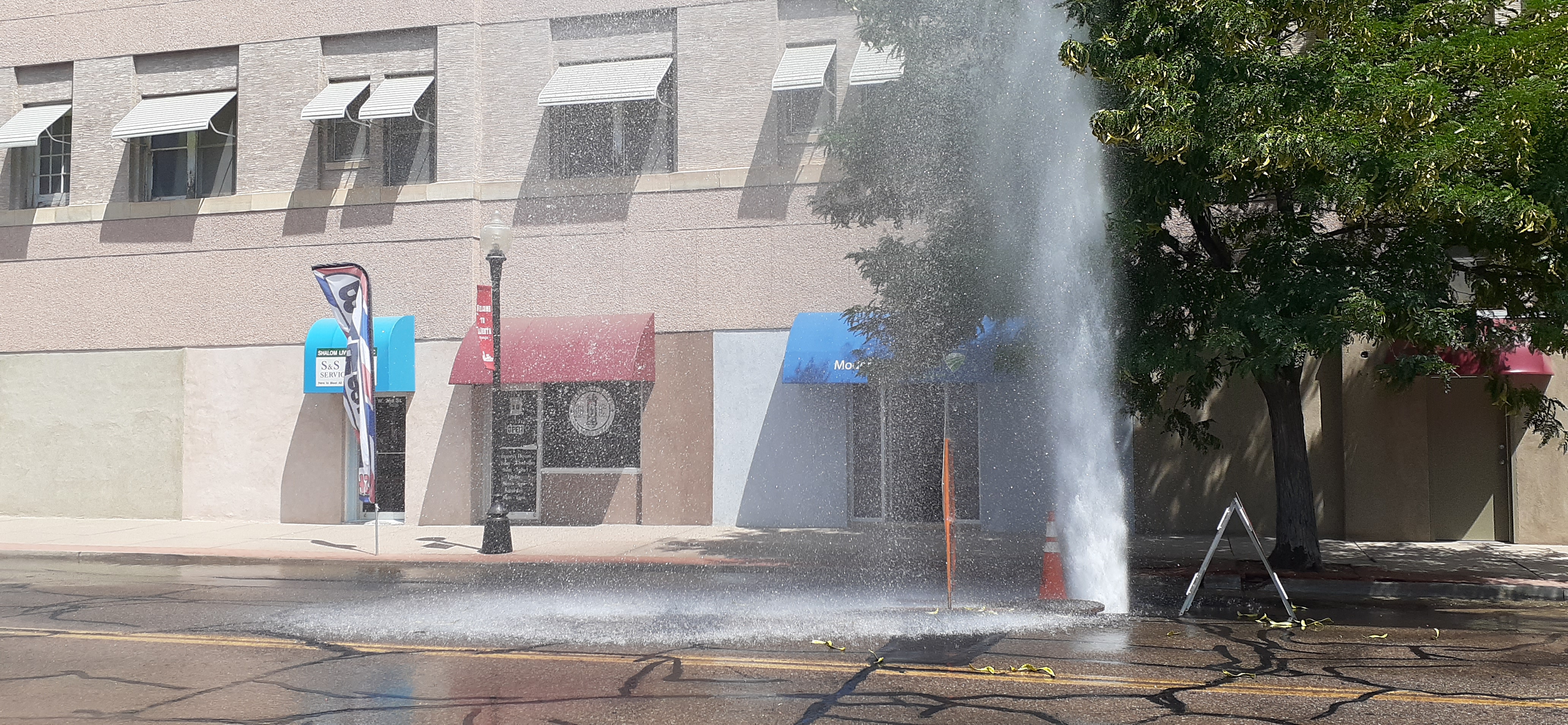 Water main Break city of La Junta seconews.org 