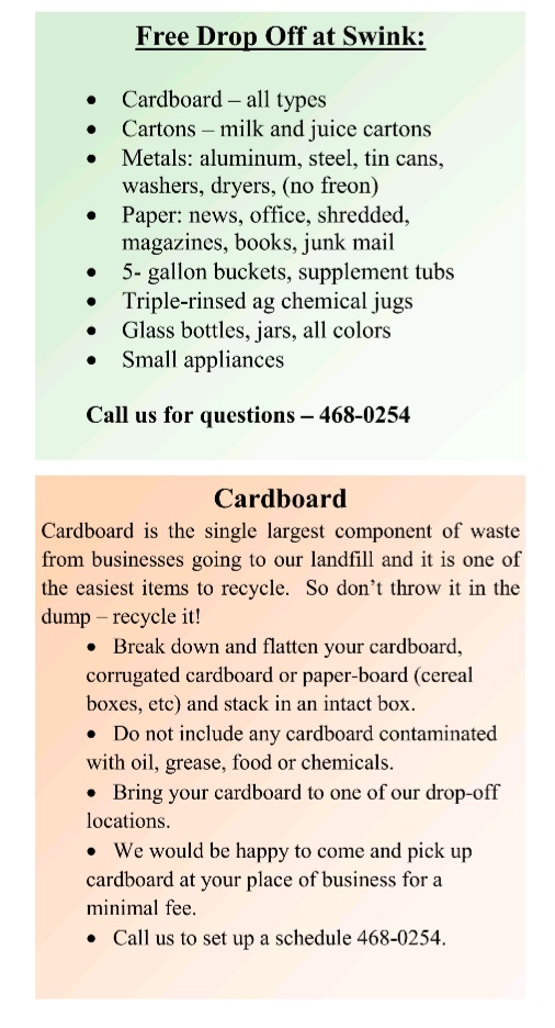 Clean Valley Recycling pamphlet seconews.org 