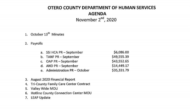 Otero County Department of Human Services seconews.org 