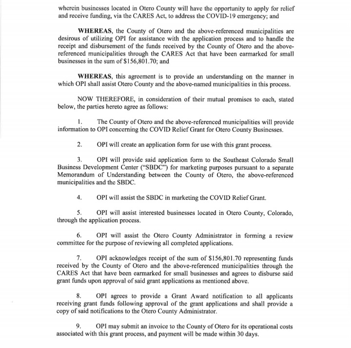 Otero County Commissioners Meeting seconews.org 