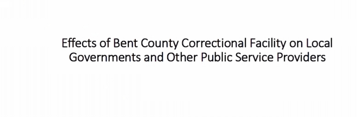 Bent County Corrections Public Input Hearing seconews.org 