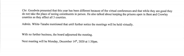 Otero County Commissioners Meeting seconews.org 