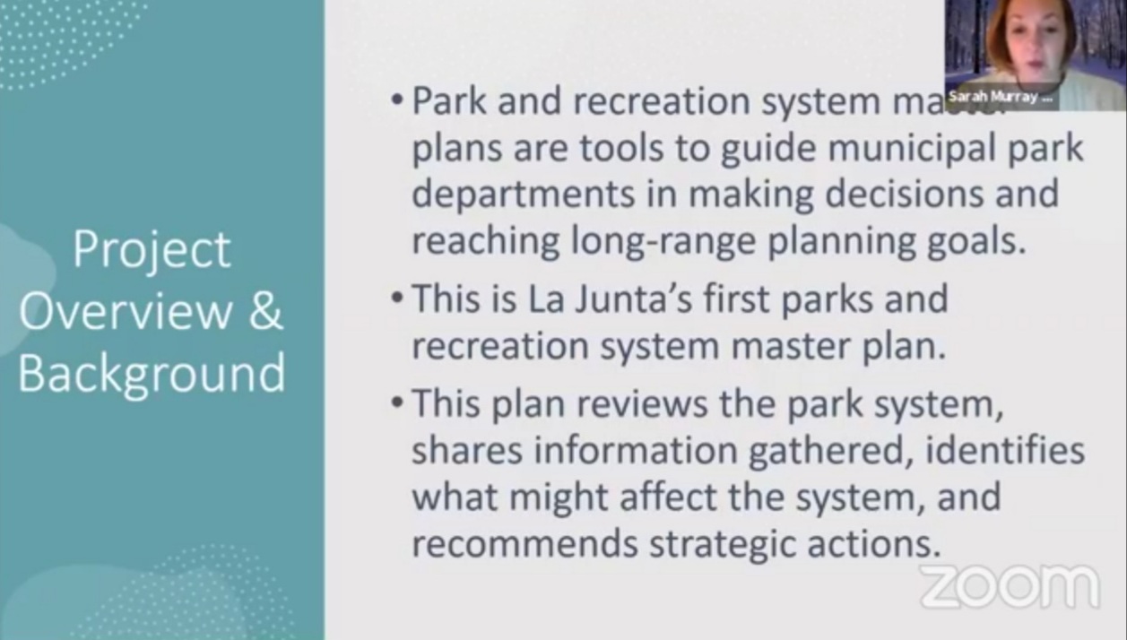 City of La Junta Parks and Rec Master plan seconews.org 