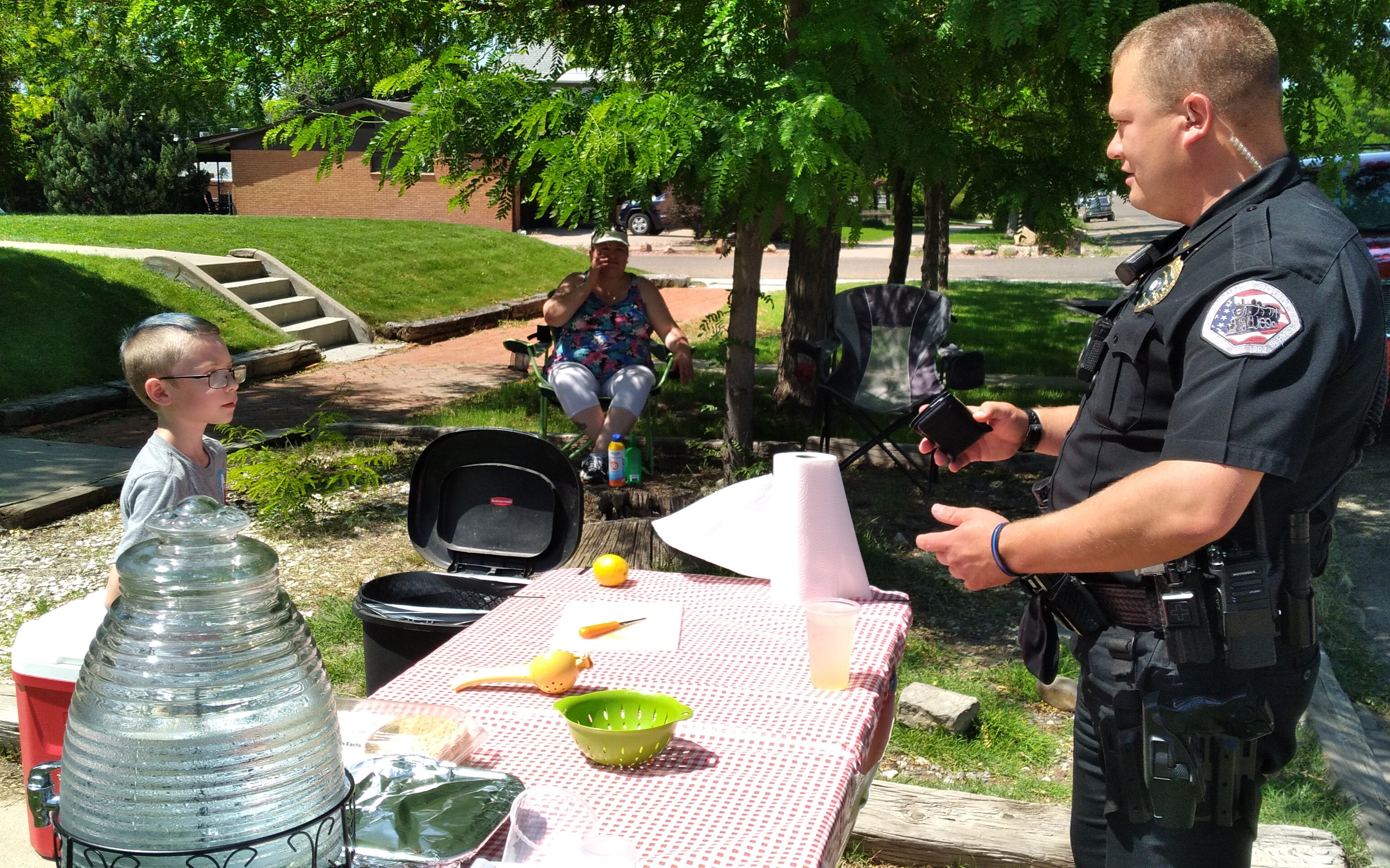 LJPD Lemonade Stand SECO News seconews.org 