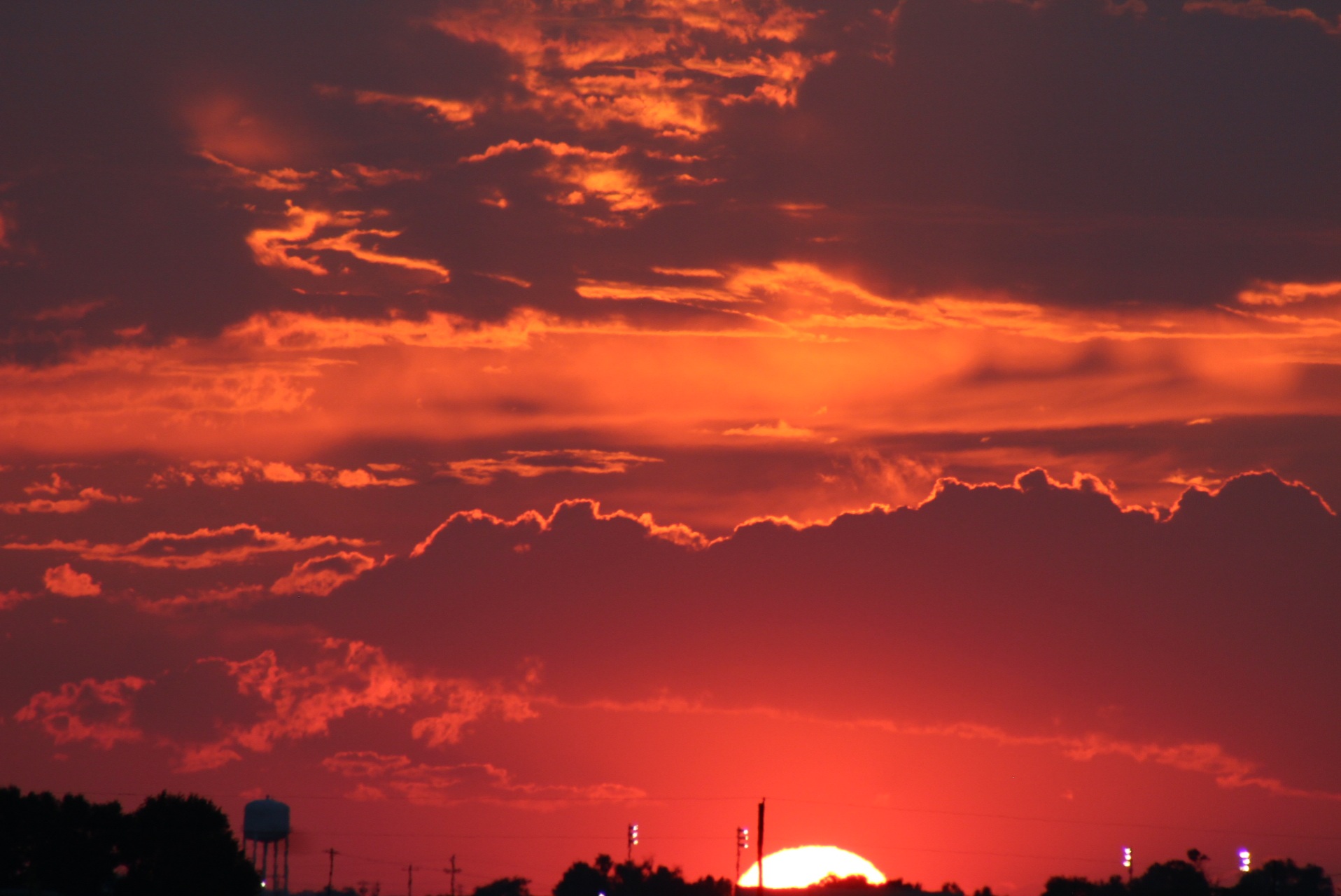 Sunset Over Swink Colorado Aug 6th SECO News seconews.org