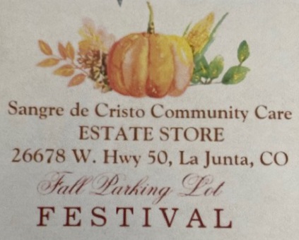 Estate Store Fall Parking Lot Festival Flyer