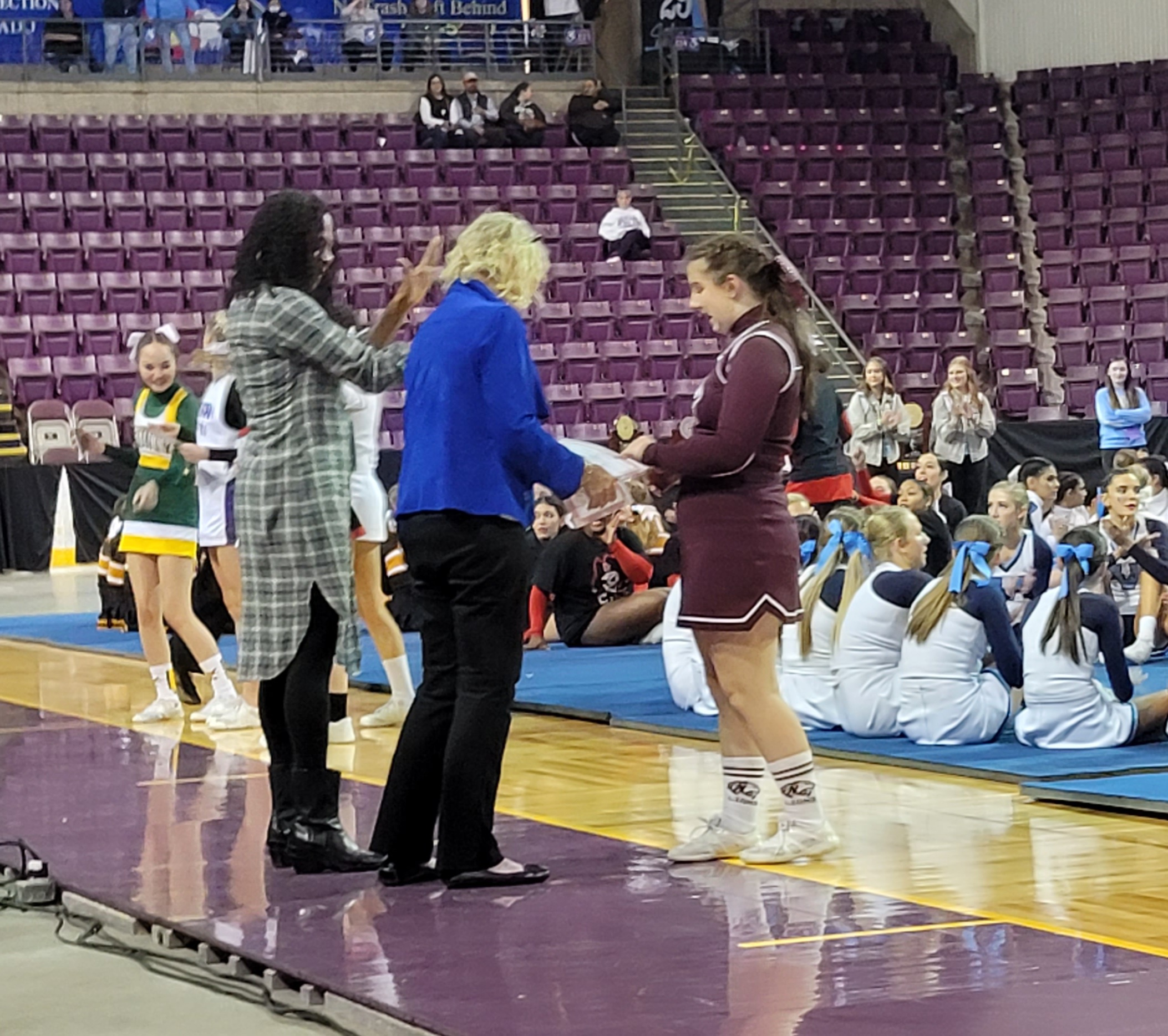 Bridget Briscoe Swink Cheerleading CHSAA All Star Team