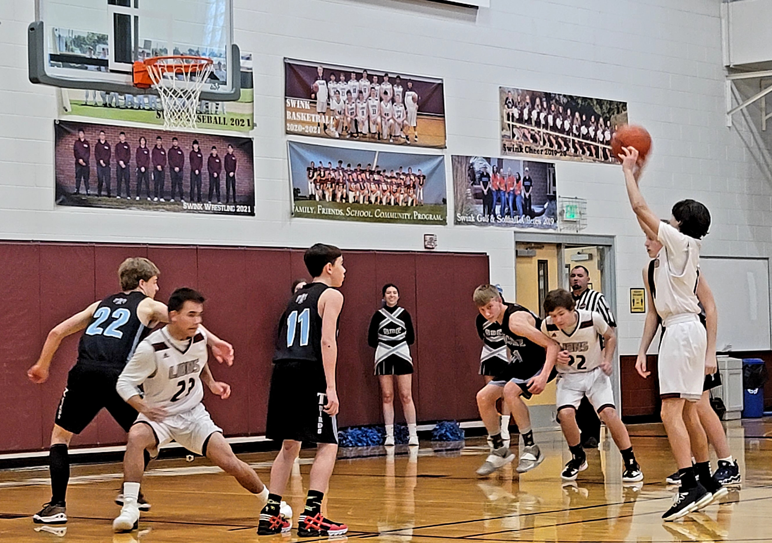 Swink Lions Basketball VS Sangre De Cristo Thunderbirds