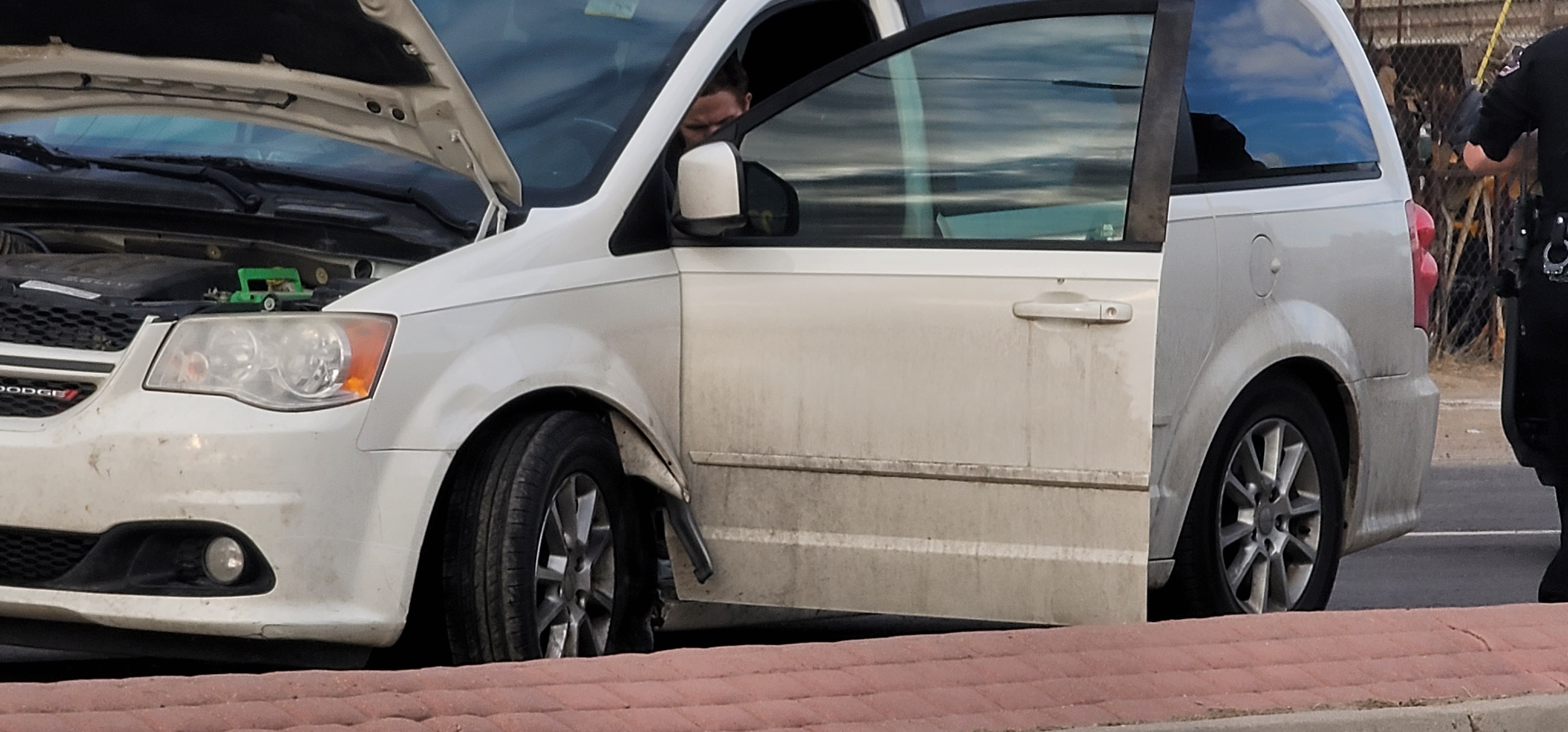 Dodge Van VS La Junta Light Pole 2/20/22