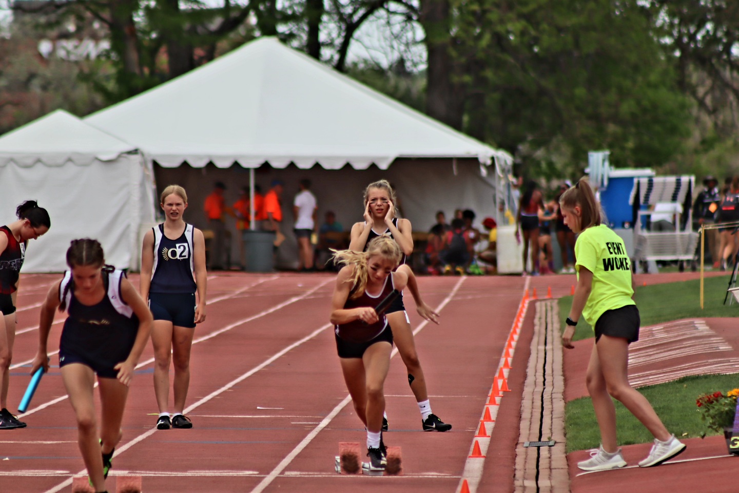 Swink Lions 800M Medley Team at CHSAA State Competition