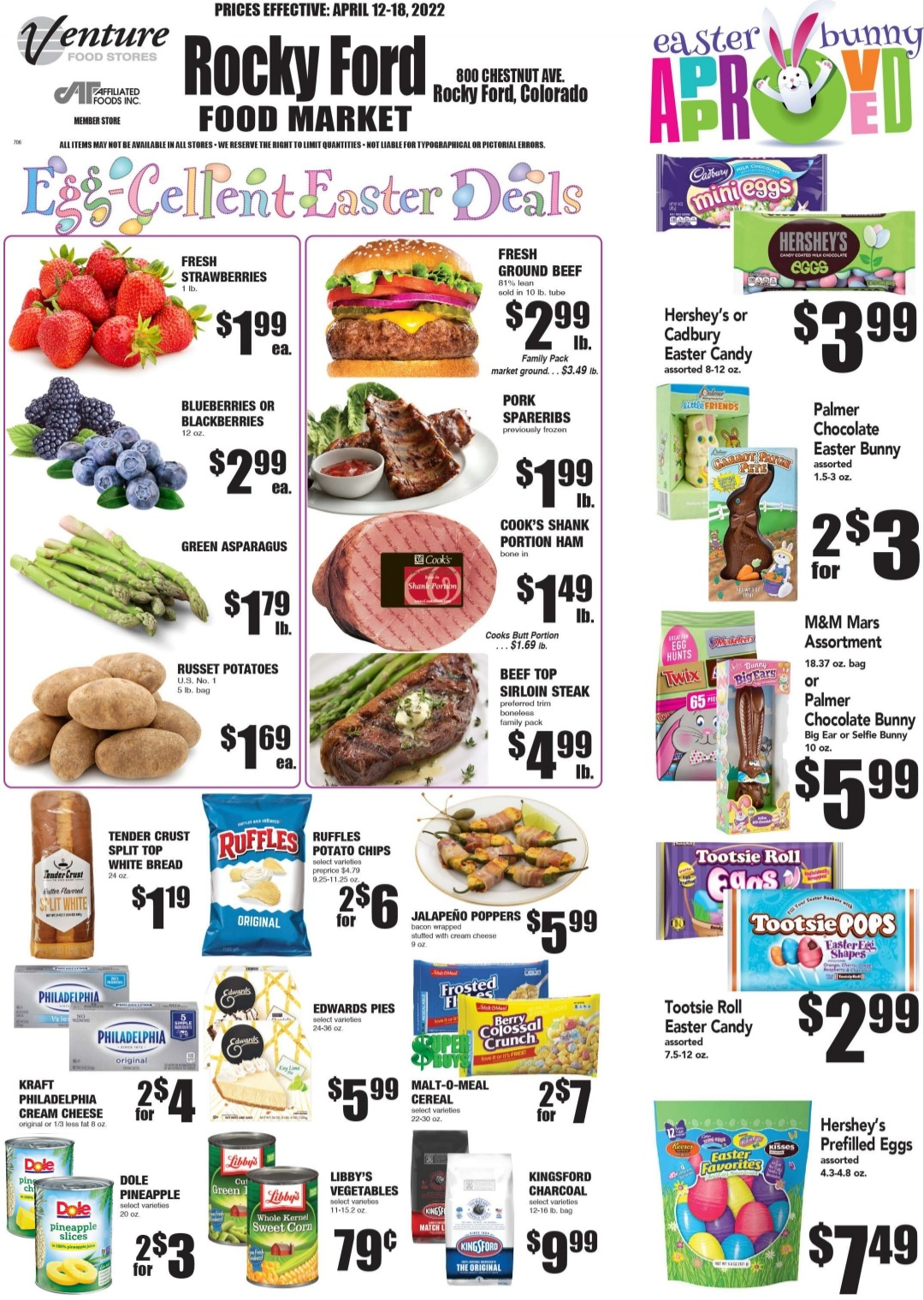 Rocky Ford Food Market Sales Flyer April 2022