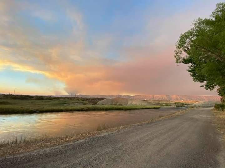 Pine Gulch Fire Smoke Plume seconews.org 