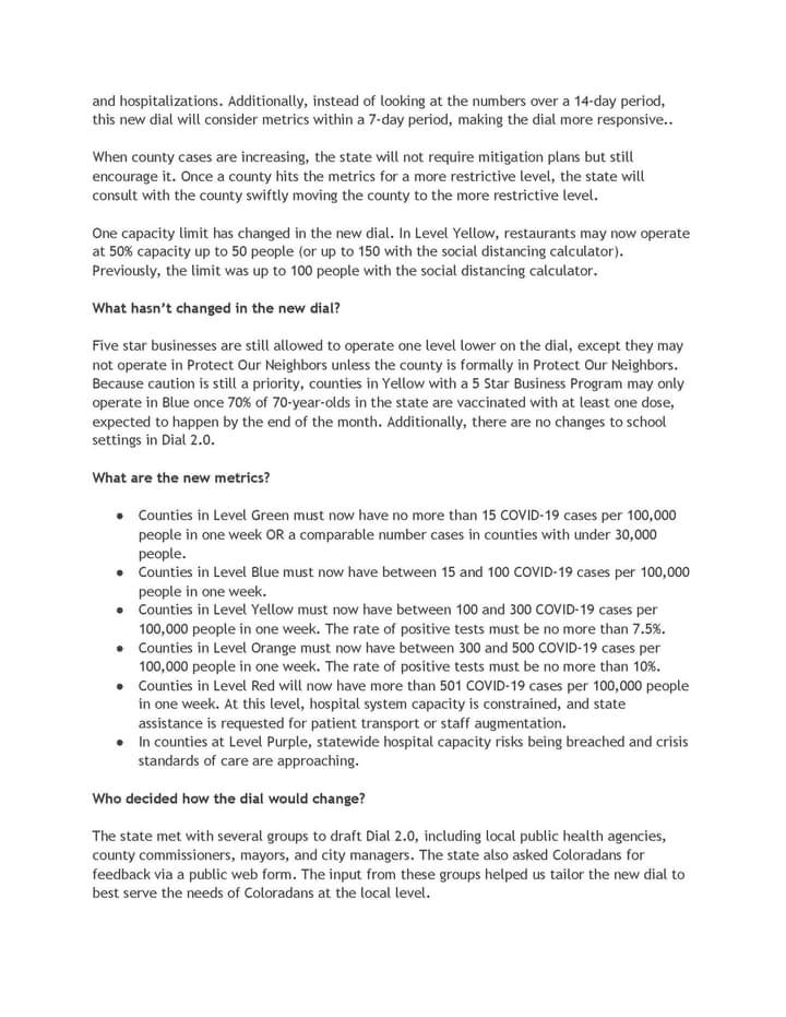 CDPHE COVID-19 DIAL CHANGES seconews.org 