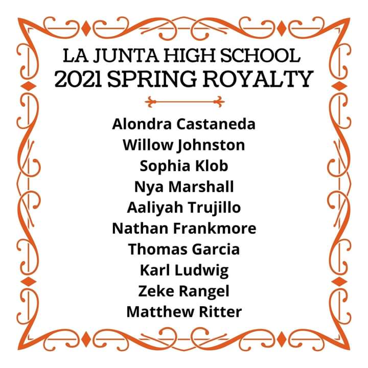 2021 Spring La Junta Tiger Royalty SECO News seconews.org 