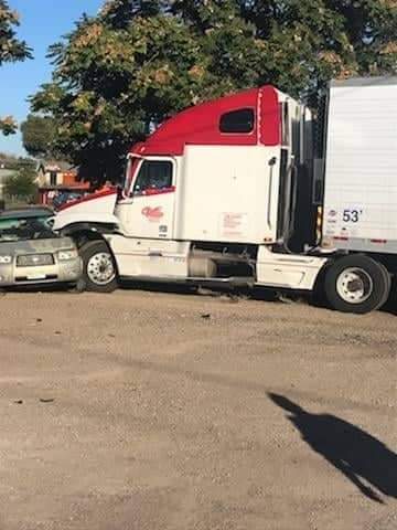 Semi VS Four Vehicles in Fowler Courtesy of Rocky Ford Fire Department 