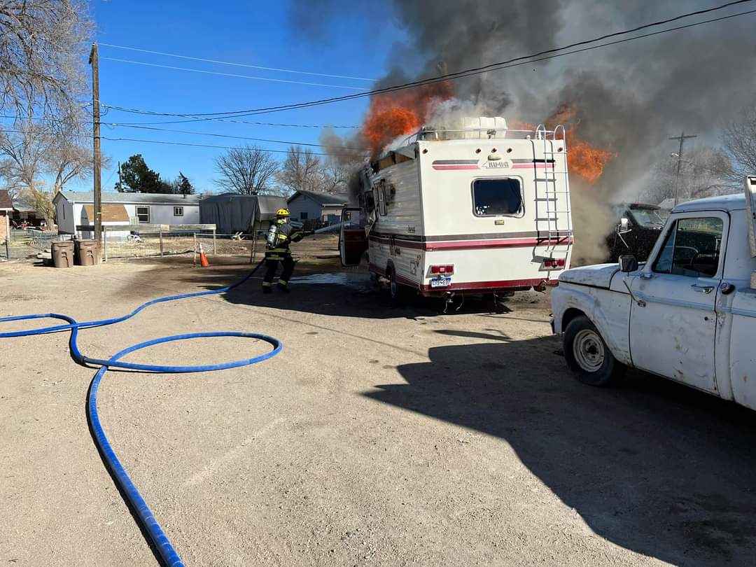 La Junta Fire Department VS RV fire 