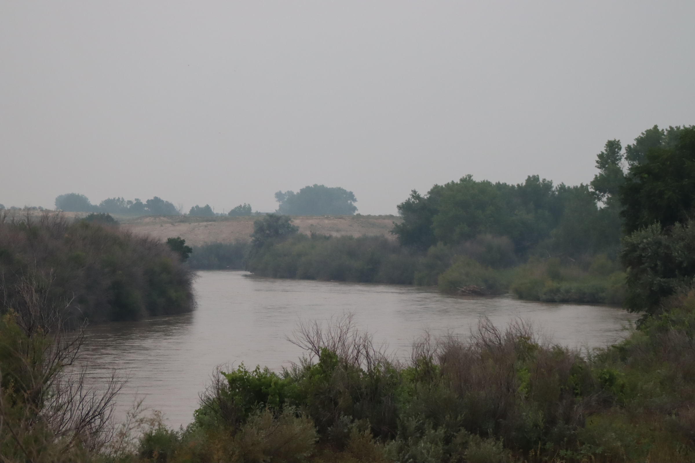 Arkansas River Smoke Haze SECO News seconews.org