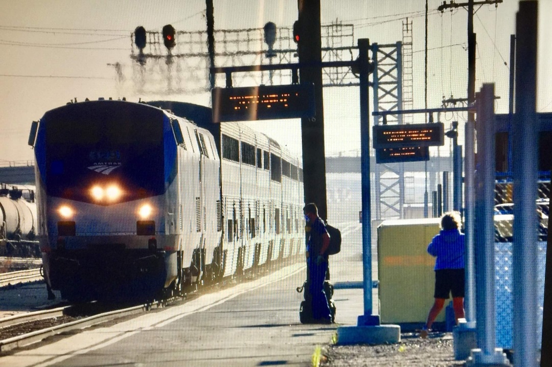 Amtrak Southwest Chief in La Junta Colorado By Daniel Chaparro SECO News seconews.org 