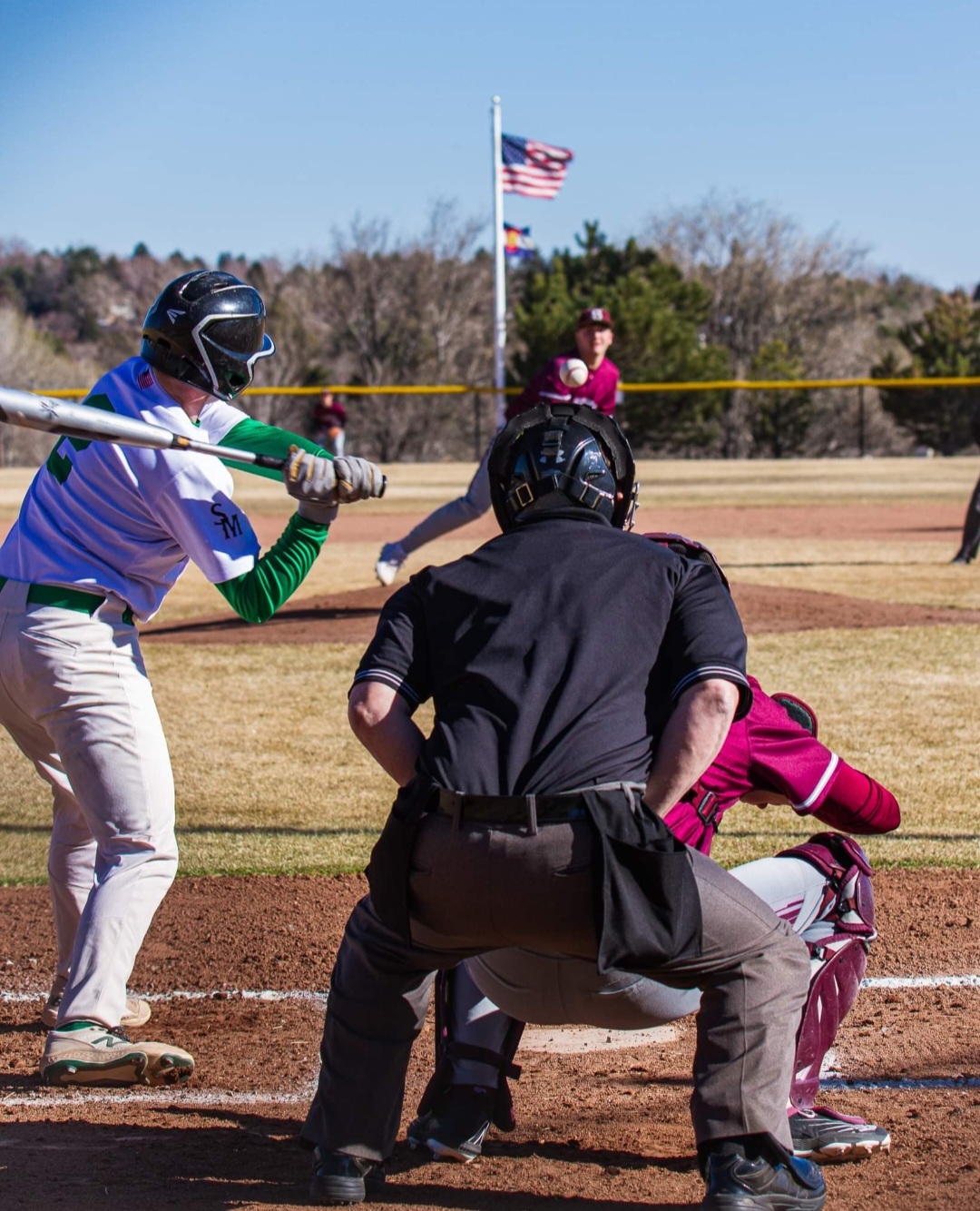 Swink Baseball at Manitou Springs TC Valdez SECO News seconews.org