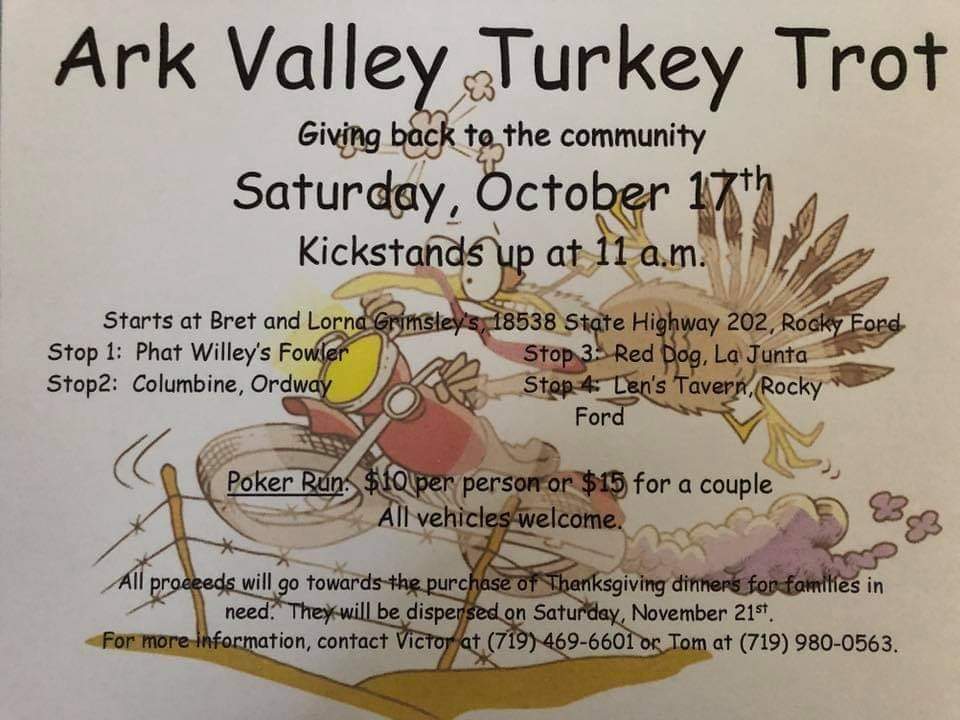 Turkey Trot 2020 Flyer seconews.org 