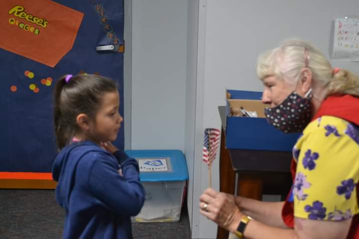 VFW Auxiliary #2411 Teaches Pledge of Allegiance to Las Animas Elementary Students SECO News seconews.org