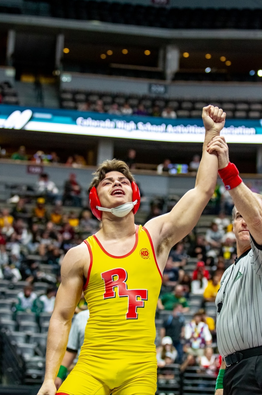 Rocky Ford Meloneer DJ Baca Places 3rd at State Wrestling TC Valdez SECO News seconews.org