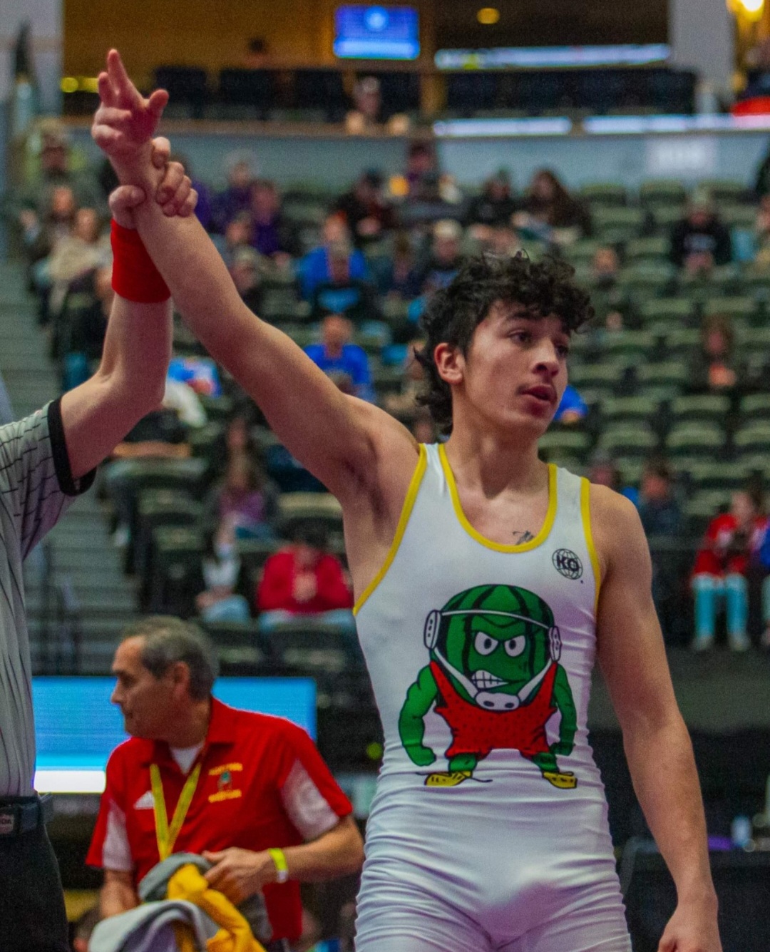 Rocky Ford Meloneer Joe Zamora Places 2nd at State Wrestling TC Valdez SECO News seconews.org