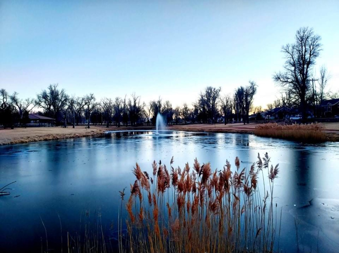 La Junta City Park Pond Photo by Aaron Torres